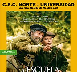 El Centro Social y cultural Norte-Universidad memora el día Mundial del Medio ambiente con la proyección el cinco de junio de la película “La escuela de la vida”